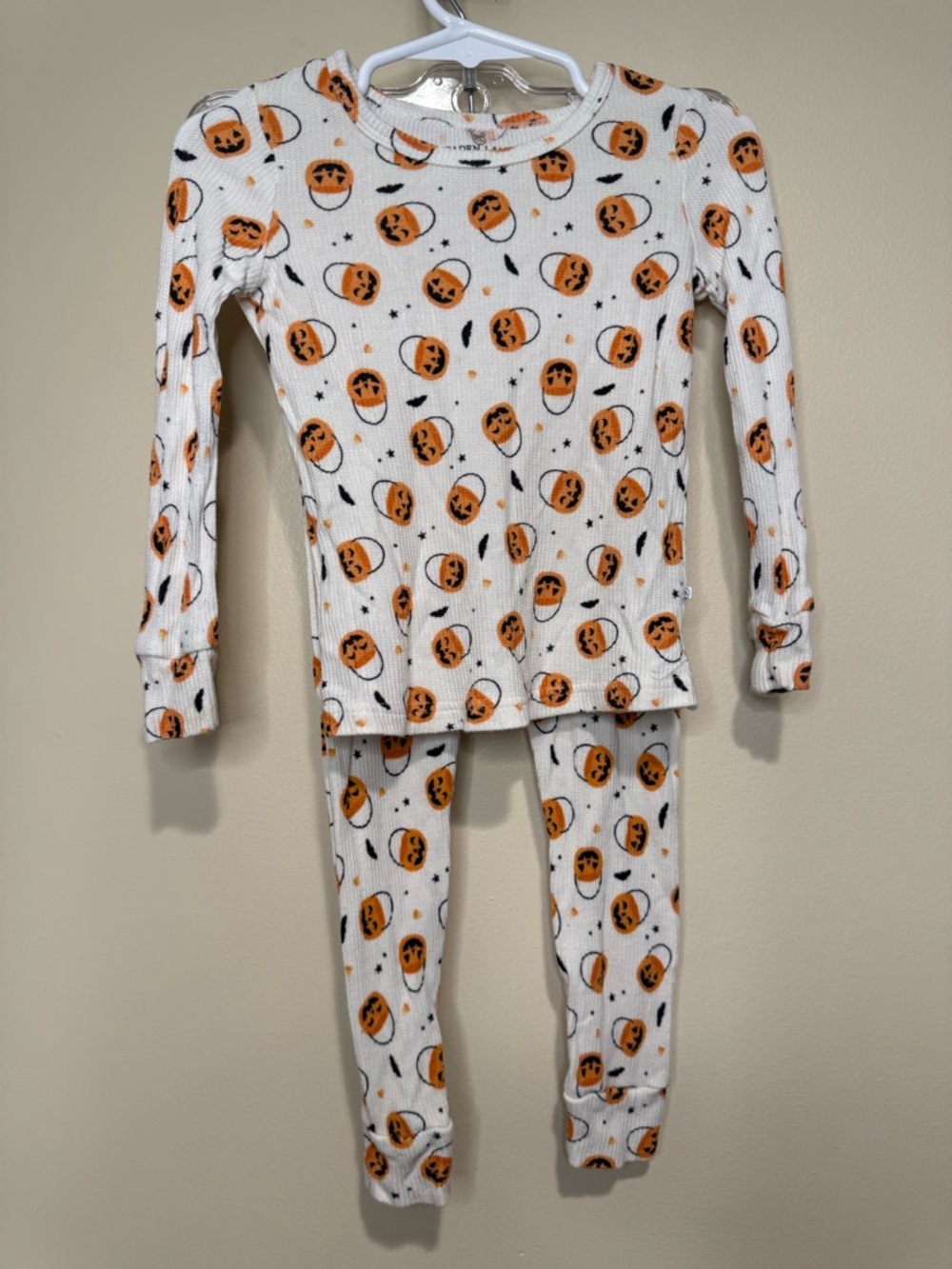 Caden Lane trick or treat Halloween two piece pajama set 3T